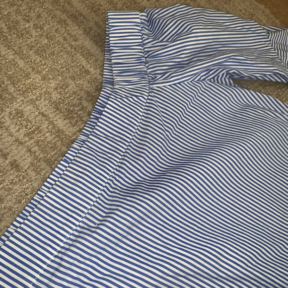 Off shoulder striped- blouse - Picture 4 of 6